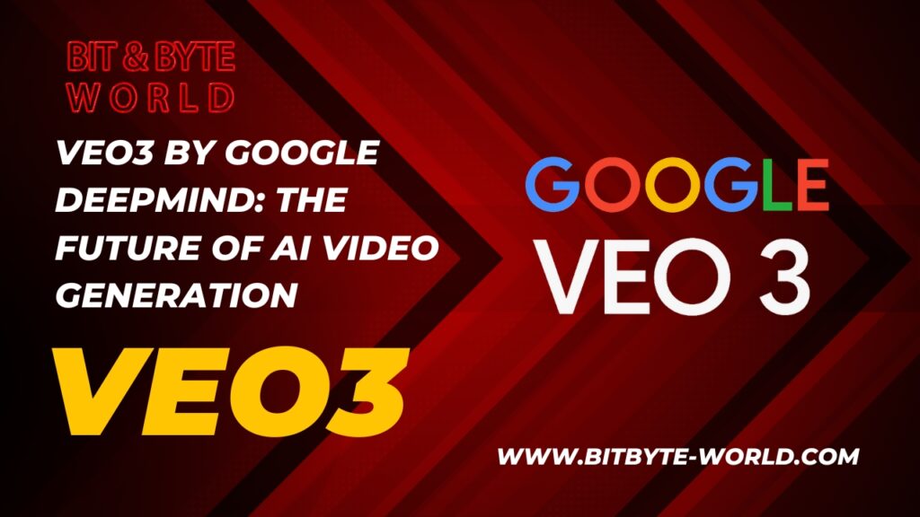 VEO3 by Google DeepMind: The Future of AI Video Generation.